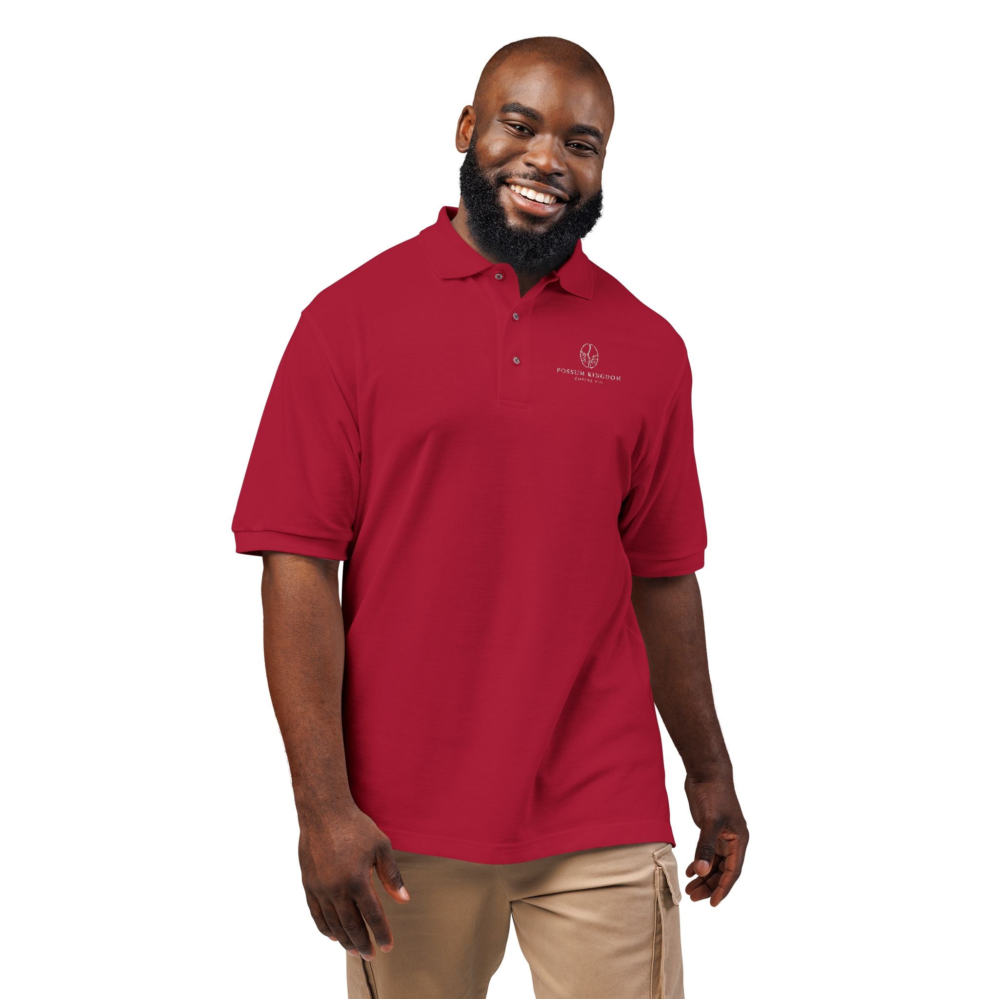 Possum Kingdom Coffee Embroidered Polo